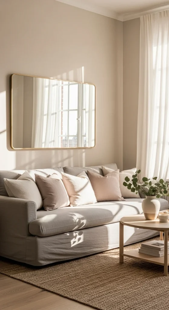 how to decorate with mirrors