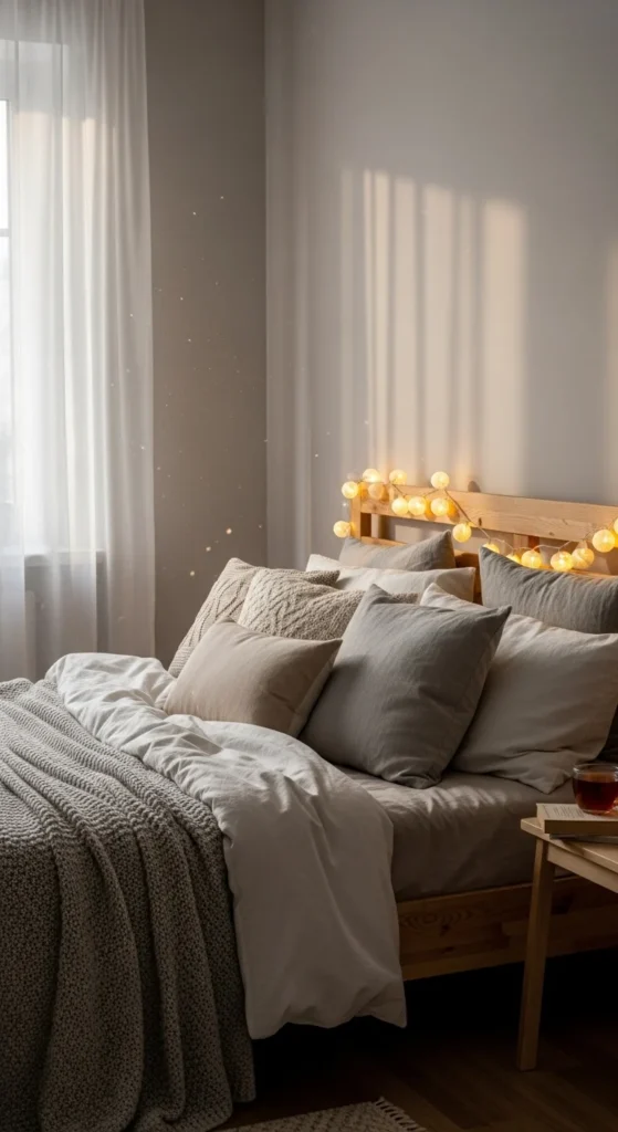 how to decorate with string lights