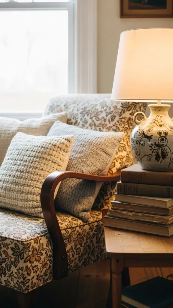 how to decorate with thrift finds