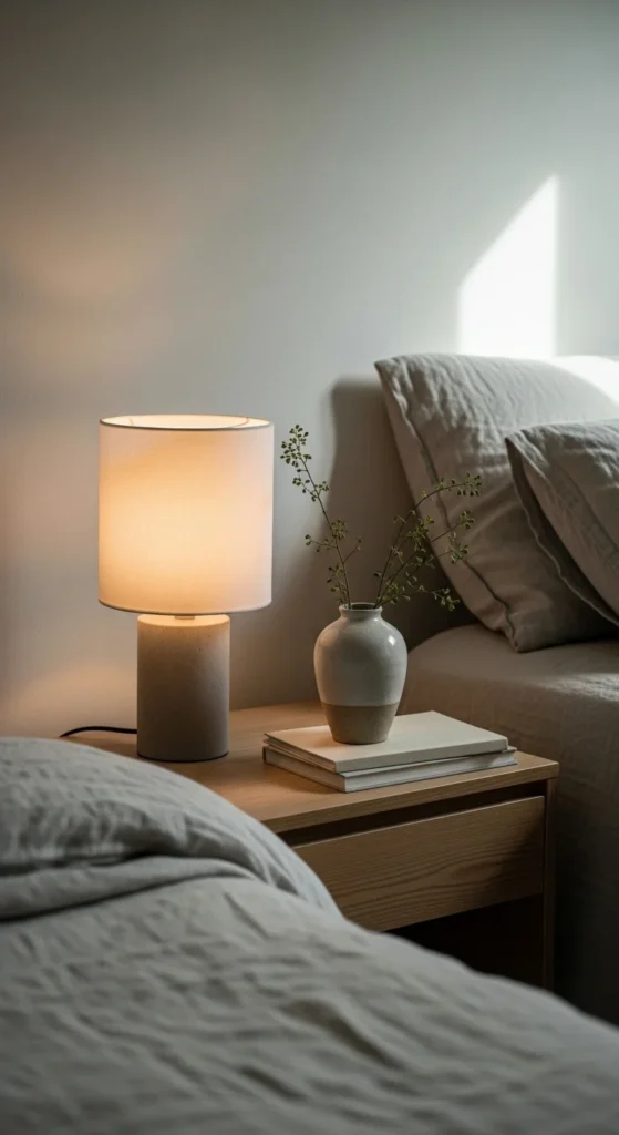 how to style a nightstand