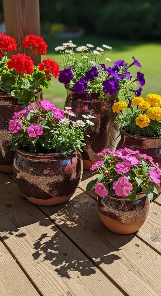 Display Your Sparkly Pots