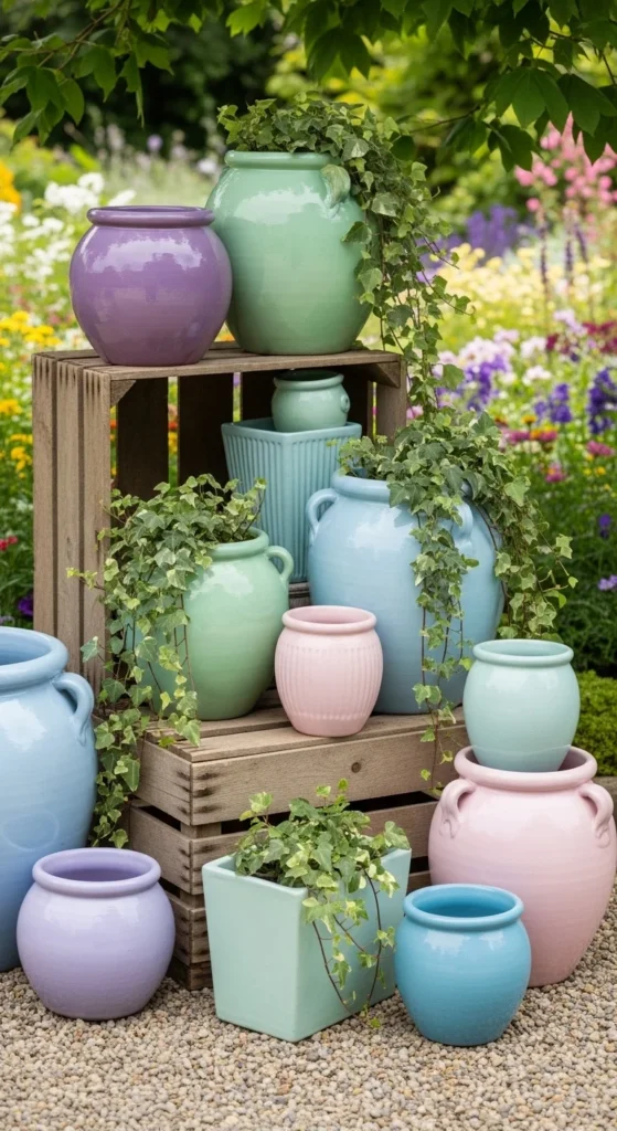 Display Your Vintage Pots