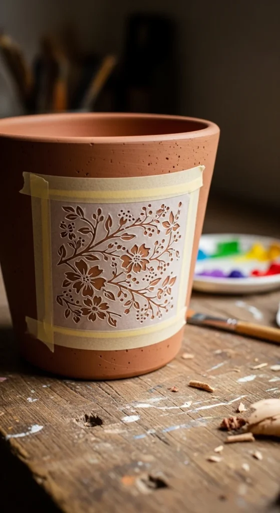 Position the Stencil