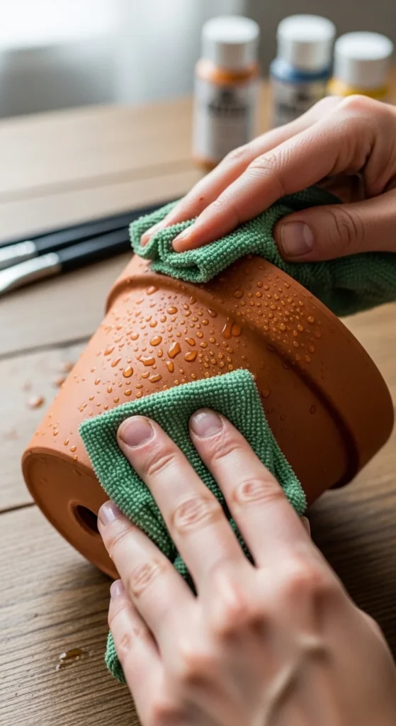 Prep Your Clay Pots
