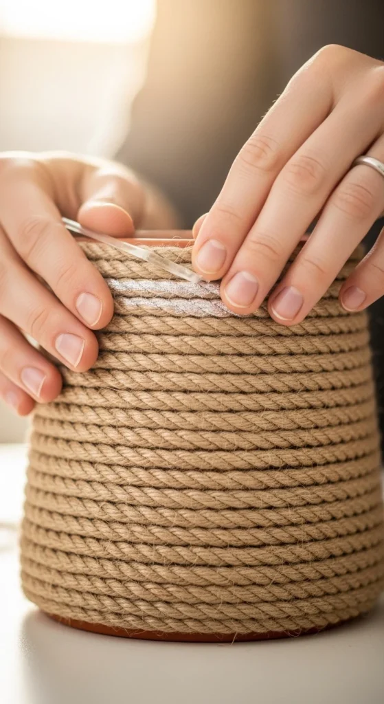 Start the Rope Wrap (The Easy, No-Stress Method)